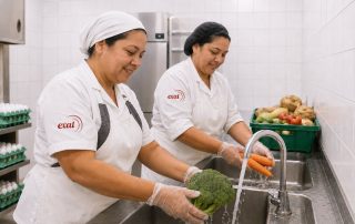 Economia de água e energia em cozinhas industriais